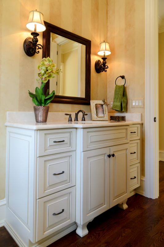 Elegant Vanity with Storage